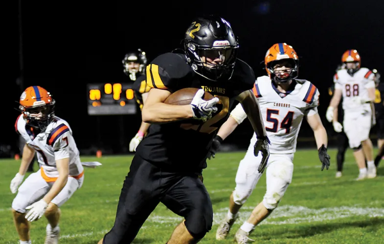 Trojans declaw Cougars, 45-0